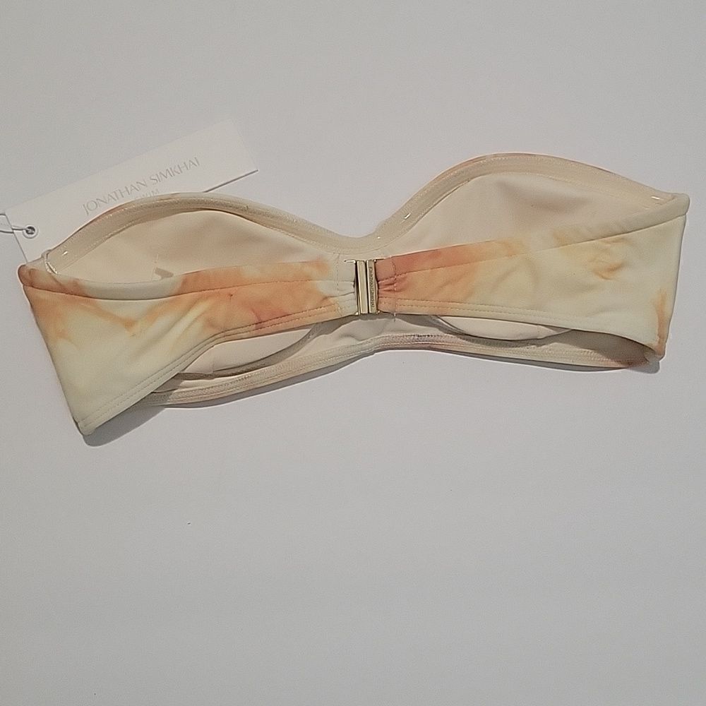 Jonathan Simkhai Scarlette Bandeau Bikini Top - Picture 6 of 15